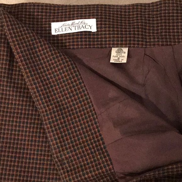 ELLEN TRACY 100% wool midi/maxi skirt - Picture 2 of 3